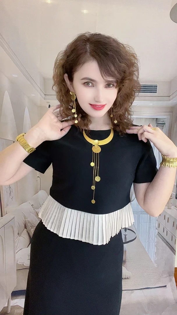 MODA KIZ最新款优雅气质连衣裙