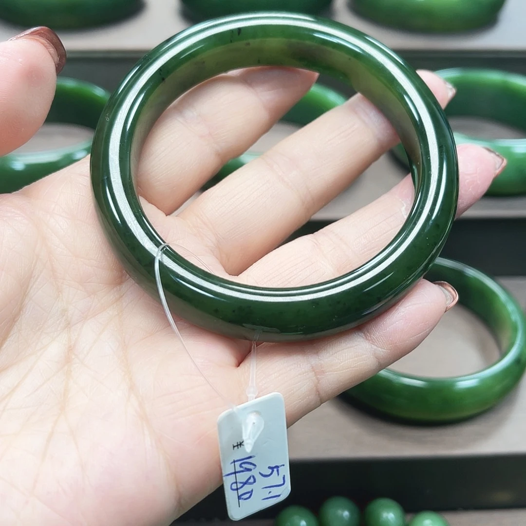 和田玉（糖玉）未镶嵌手镯57.2