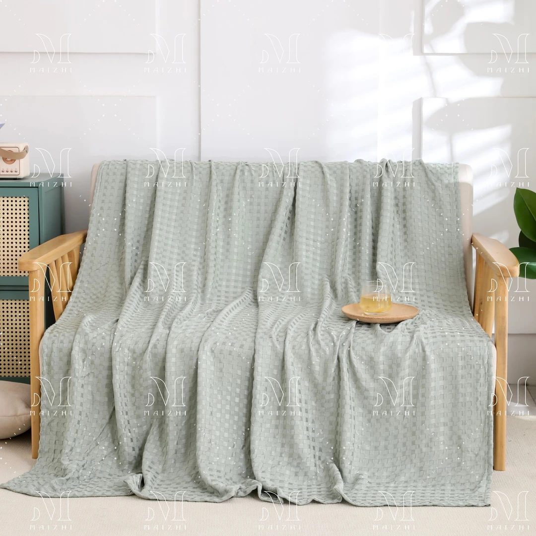 【华夫格】成人午睡毯沙发毯柔软