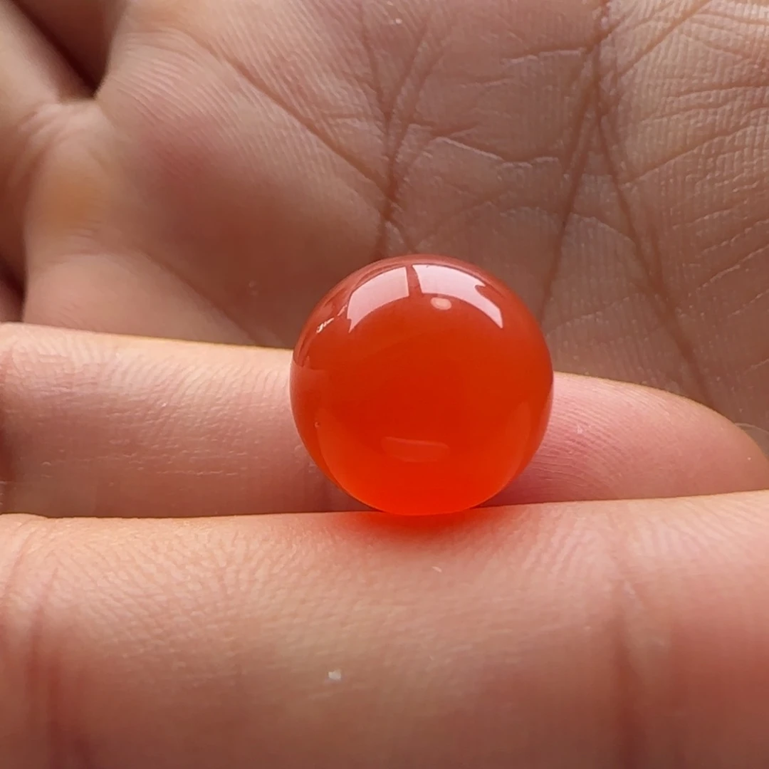 南红玛瑙圆珠11.8未镶嵌