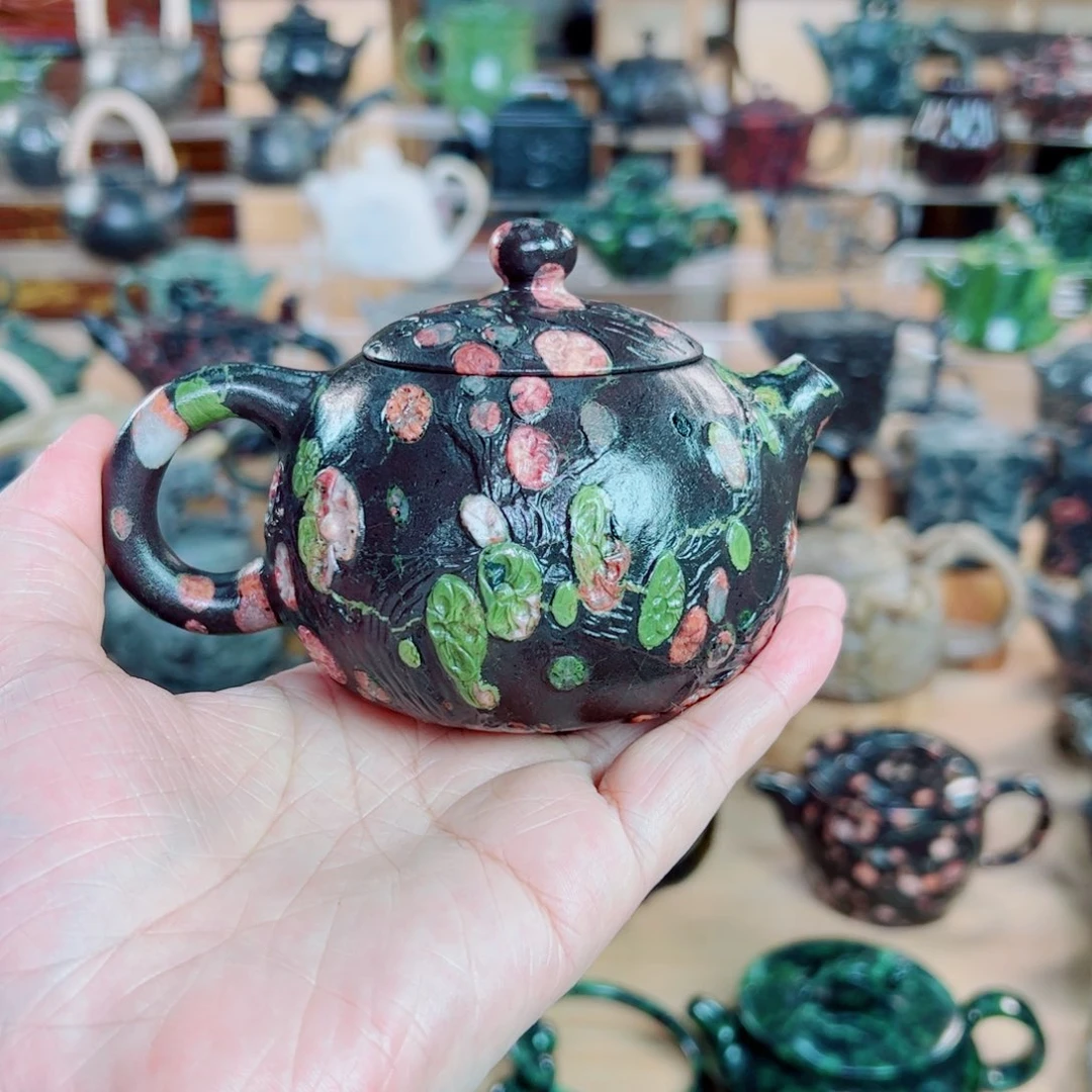 茶空间系列天然石材圆*