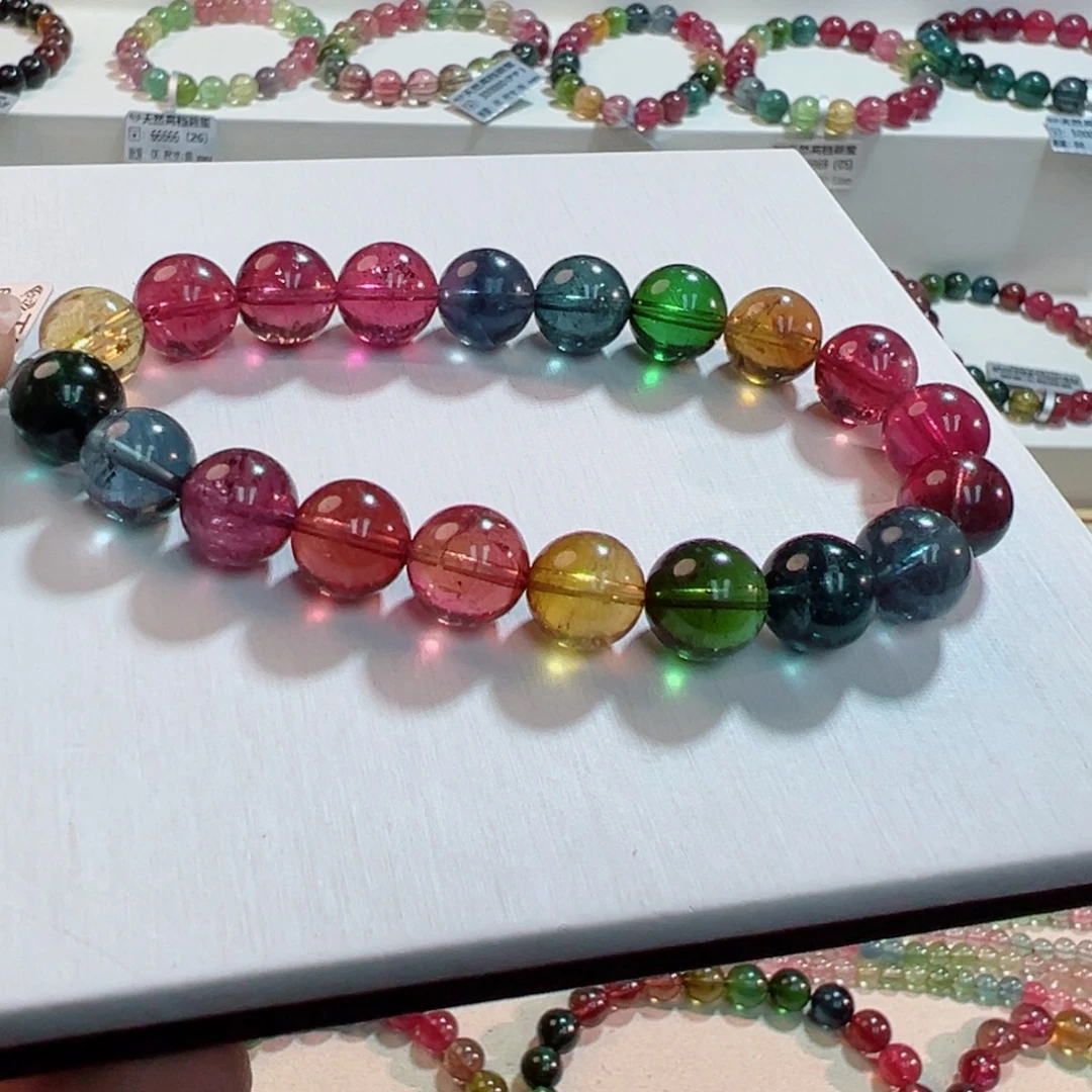 未镶嵌碧玺手链碧玺