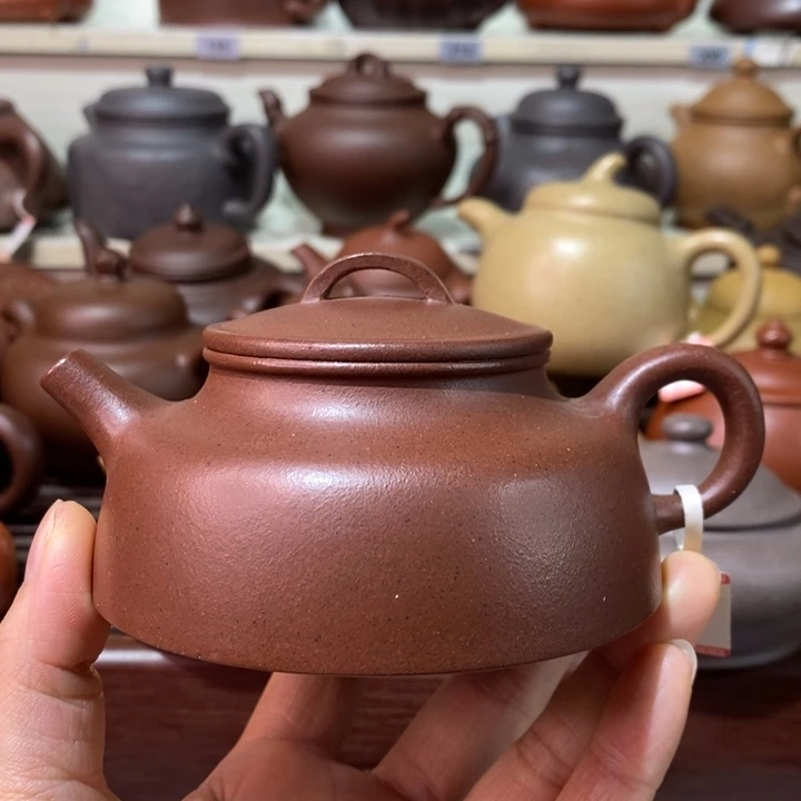 茶壶紫砂微瑕处理一把