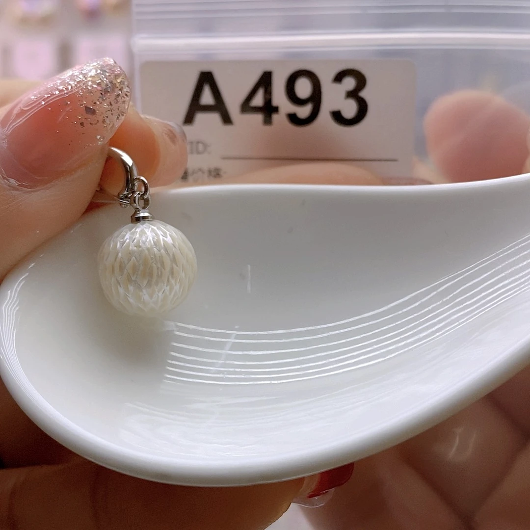 淡水珍珠颈饰银S925镶嵌