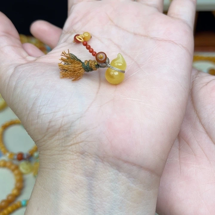 蜜蜡未镶嵌手链蜜蜡