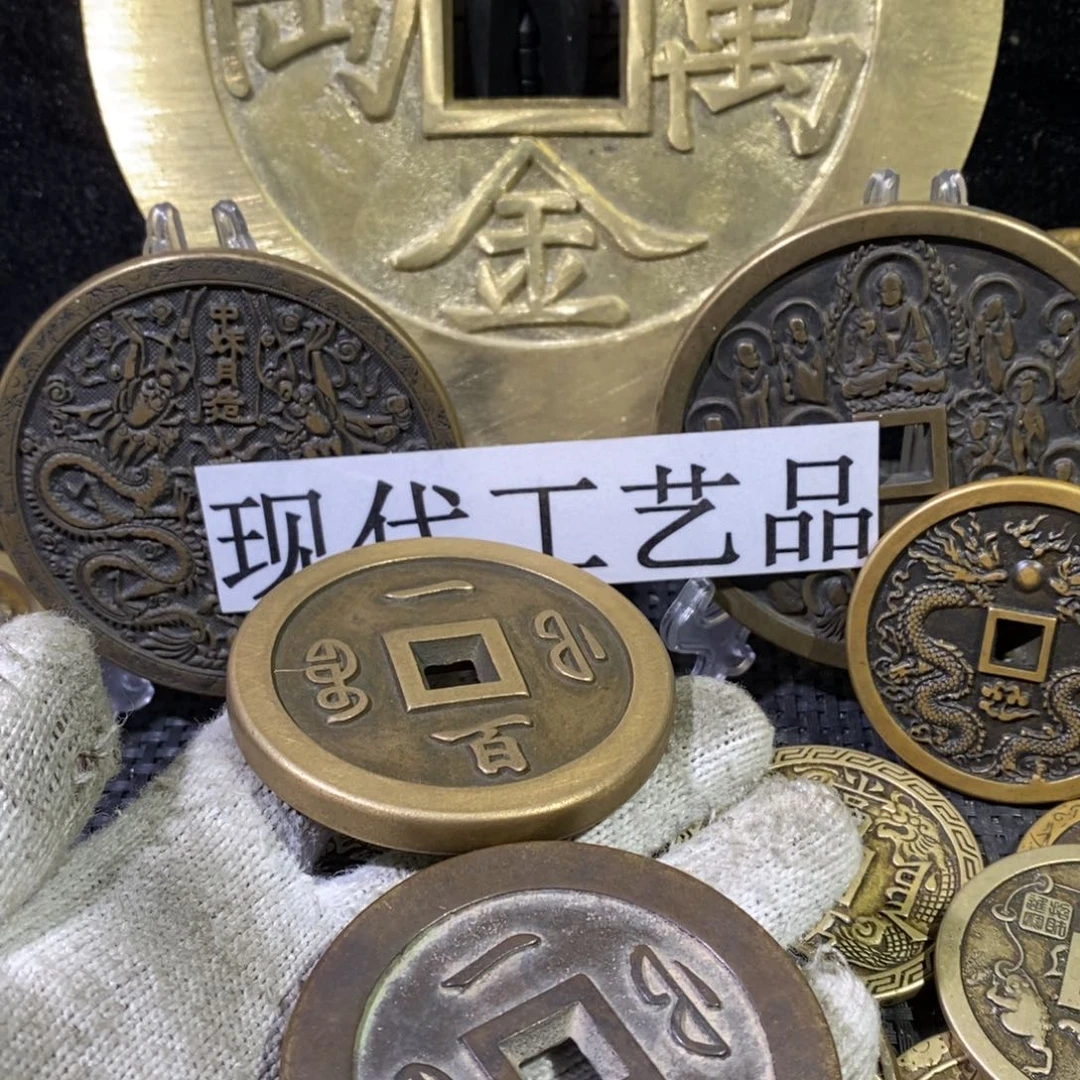 行***者铜翻砂铸造现代工艺品