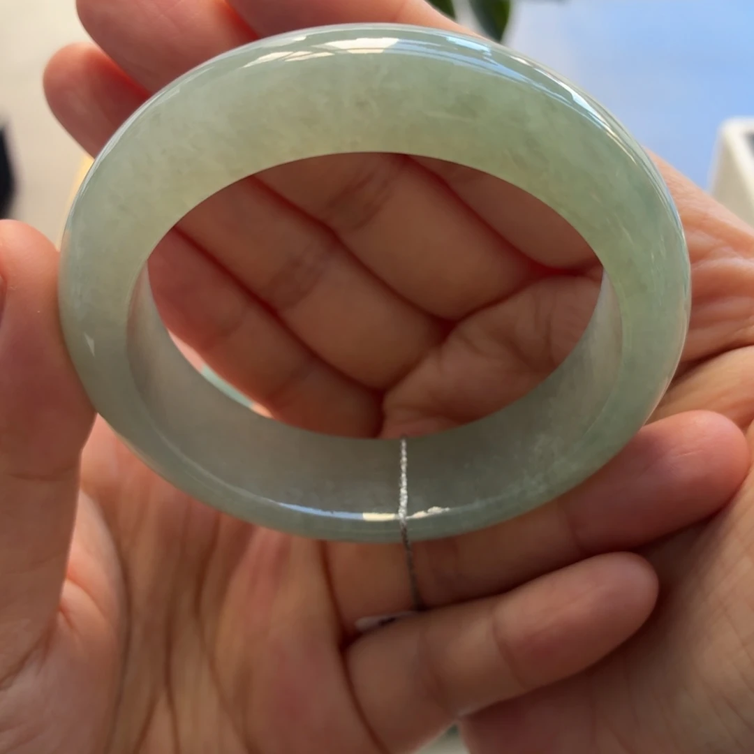 翡翠未镶嵌手镯天然