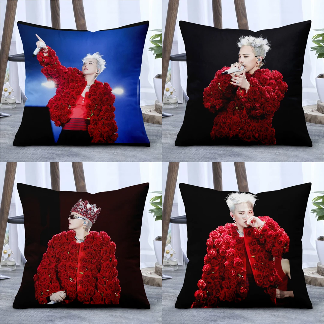 【新新新】权志龙抱枕同款diy定制GD照片双面bigbang抱枕靠枕