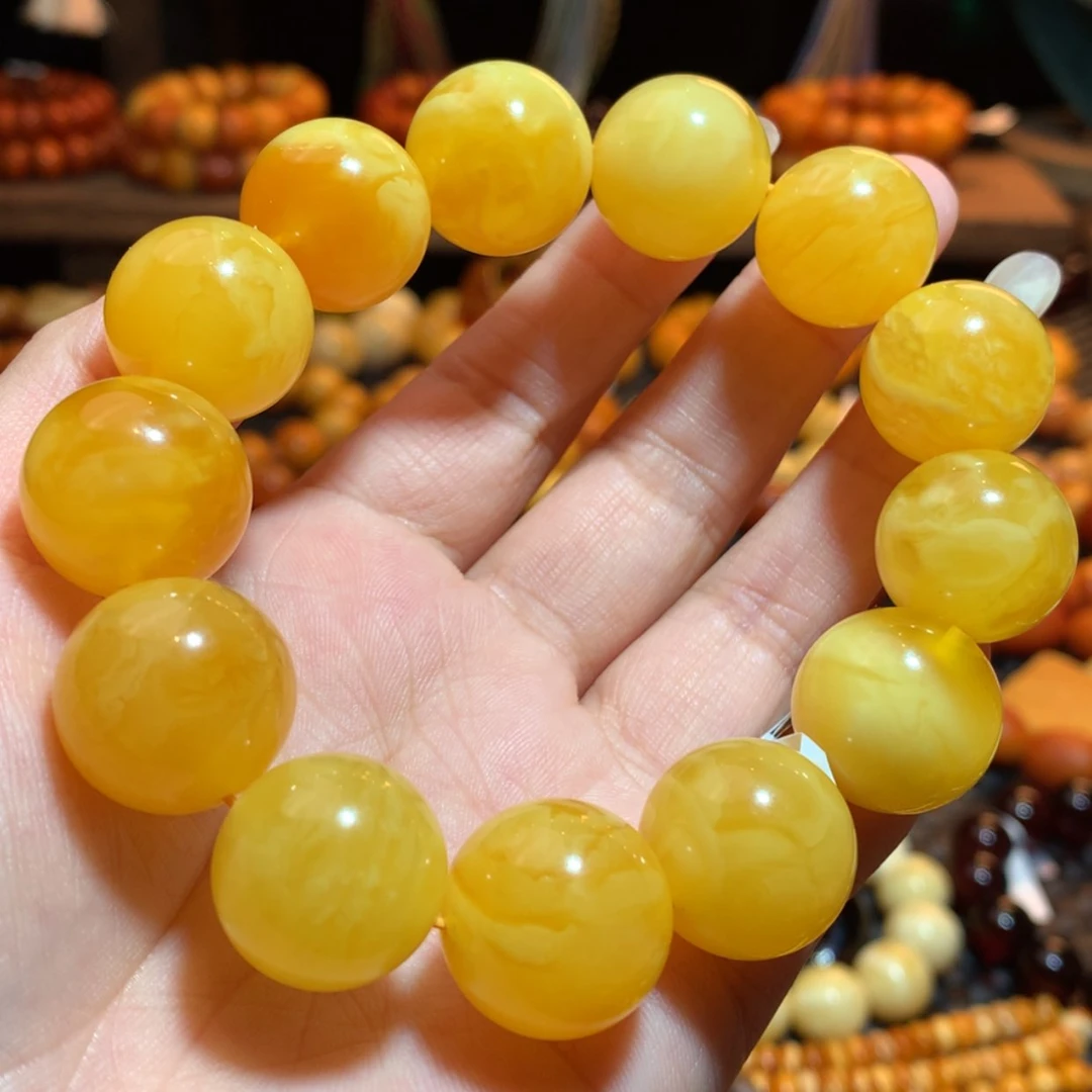 【闪购商品】手串蜜蜡未镶嵌蜜蜡手串