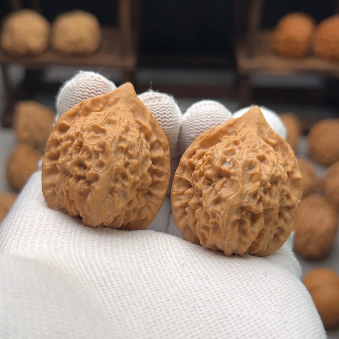 桃核把件华*野生鸡心35.35.40