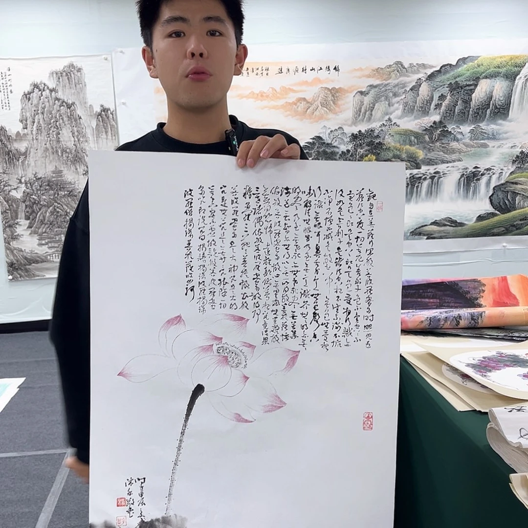 国画宣纸国画纯手绘作品