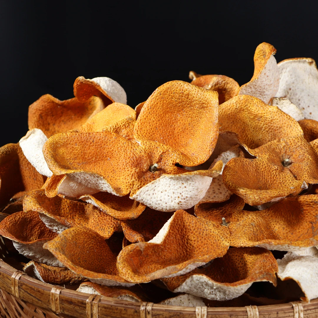 2024年新会梅江冬后大红皮圈枝 整片成熟度非常甜正宗新会陈皮