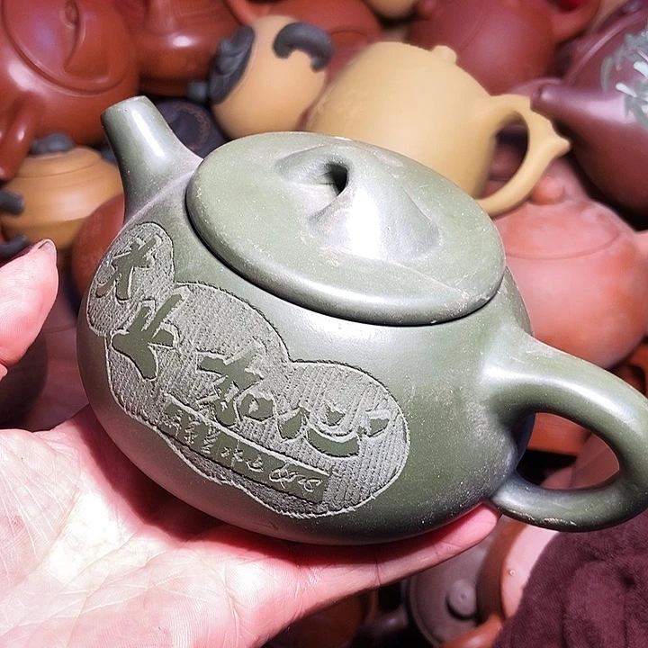 全手工制作宜兴紫砂茶壶