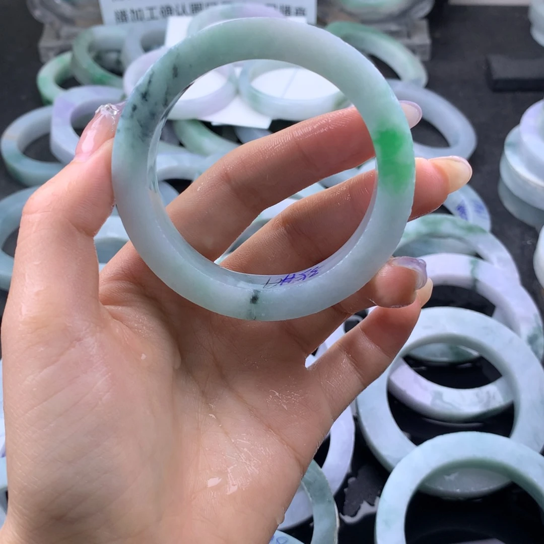 【闪购商品】未镶嵌翡翠手镯定制翡翠