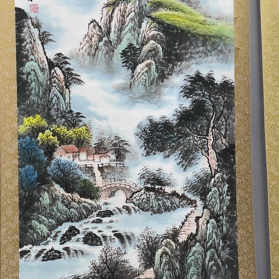 国画老师手笔手绘作品y