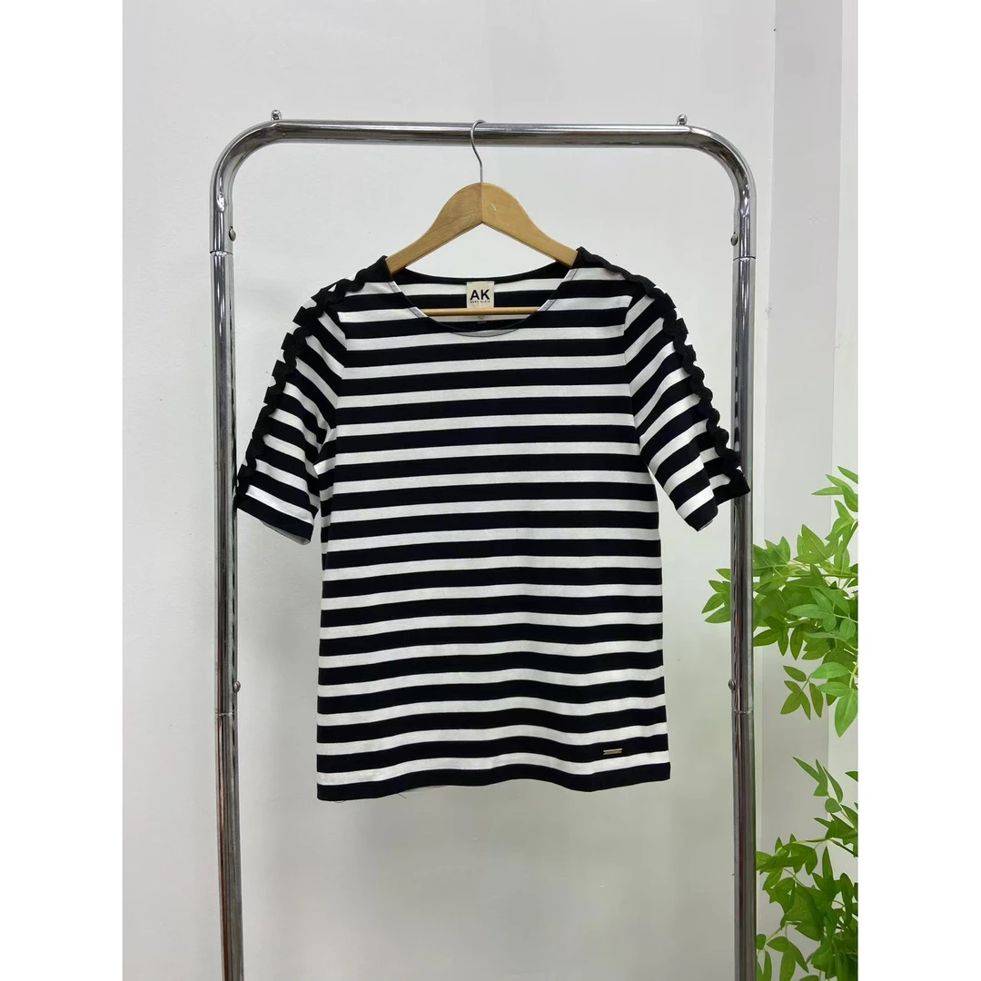 A228（带P）条纹短袖女款