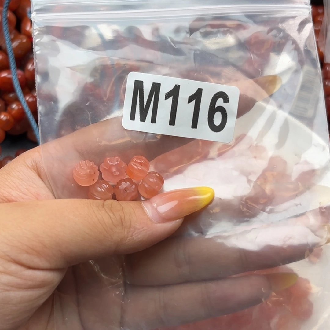 手链未镶嵌南红玛瑙叮*