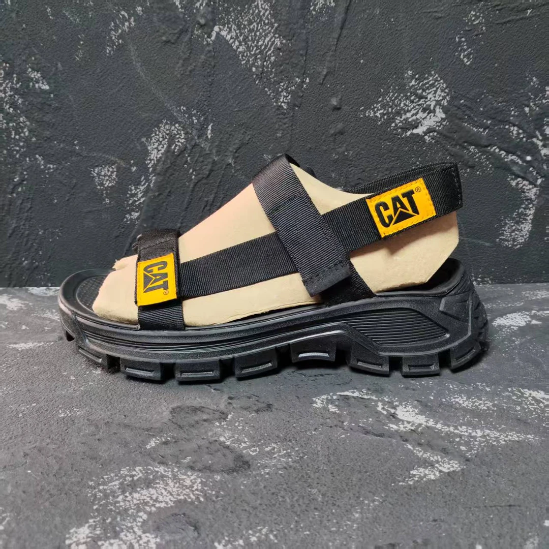 CAT默认微瑕PROGRESSORWEB男士织物凉鞋P110873 P111111作战靴