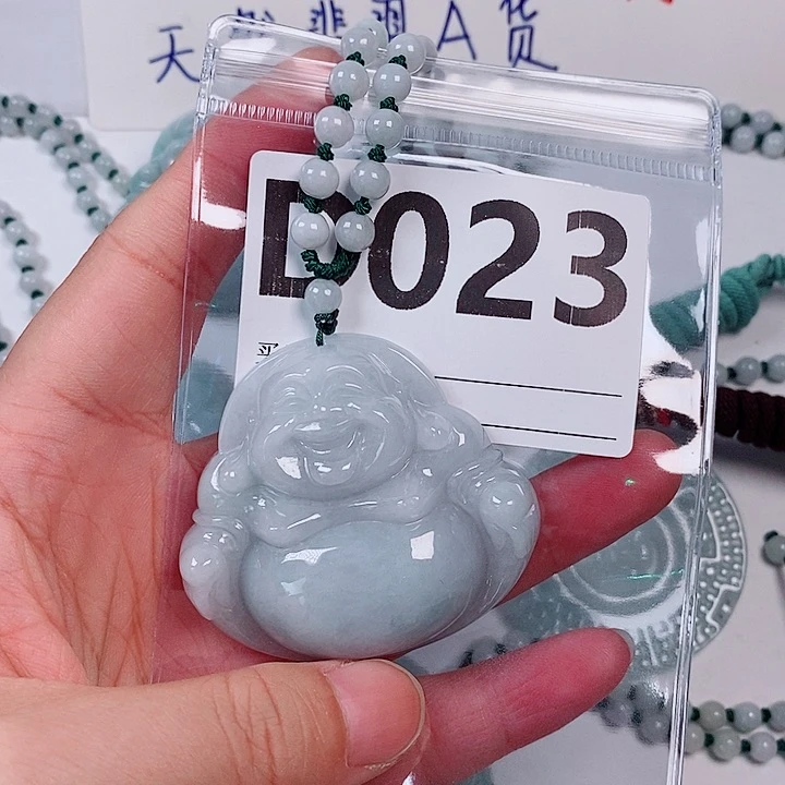 翡翠未镶嵌颈饰天然