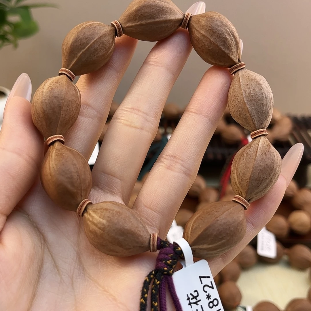 吊坠橄榄核梅林铁核文玩手串