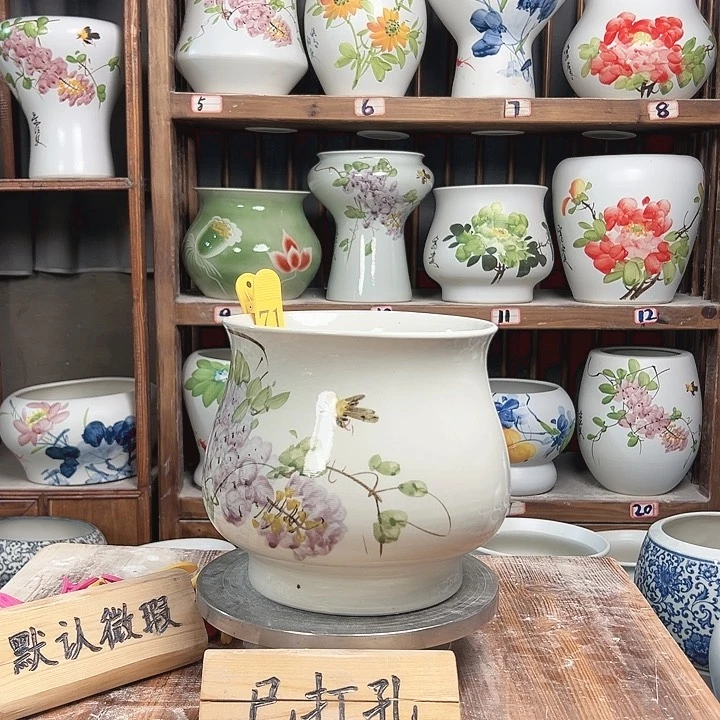 摆件71 新款陶瓷大微瑕