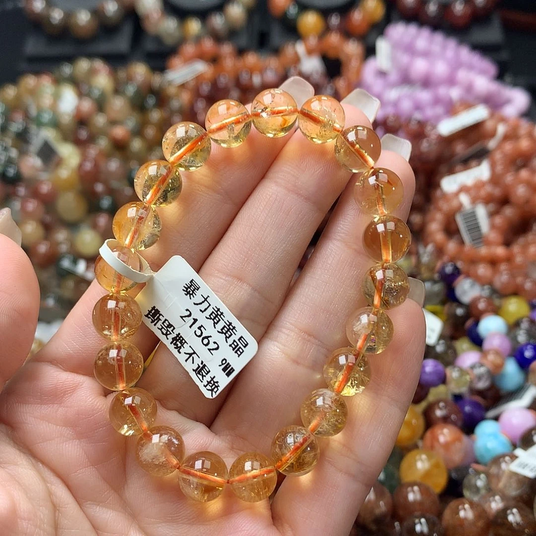 水晶手链未镶嵌，