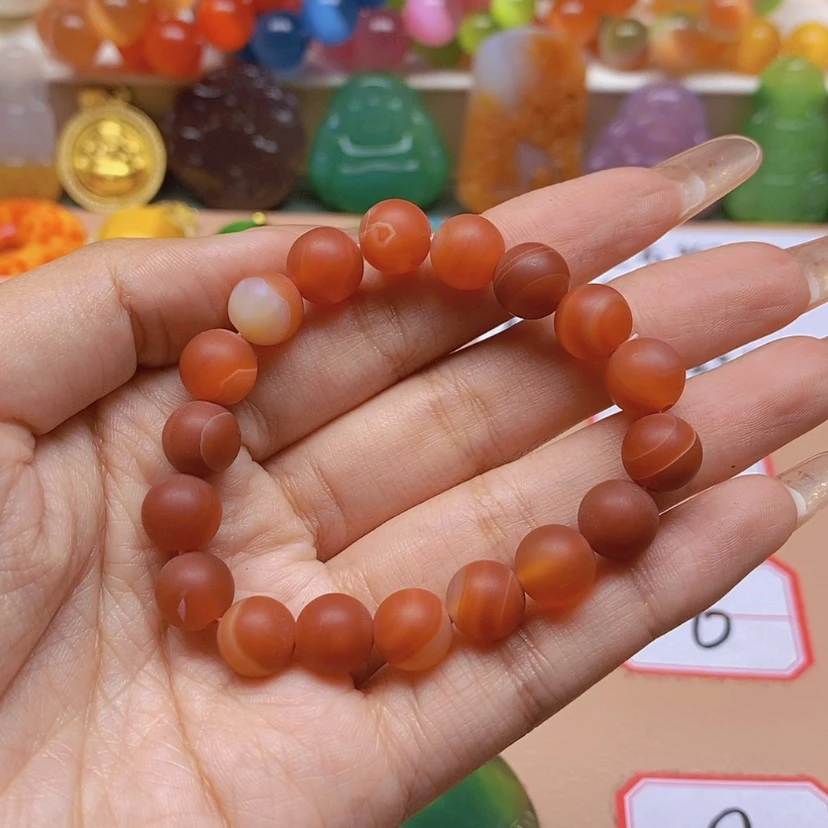 【闪购商品】玛瑙/玉髓玉牌未镶嵌健**福