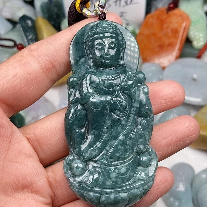 未镶嵌挂件翡翠翡翠