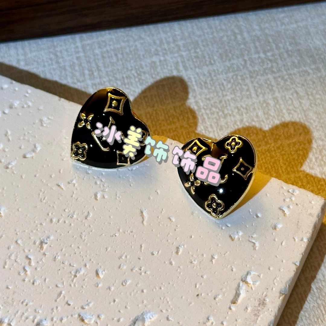 铜合金锆石耳饰 小众设计耳饰-510