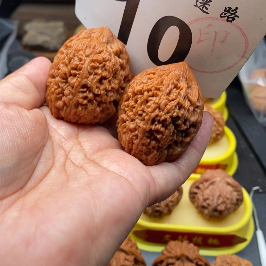 文玩核桃把件37大蒜