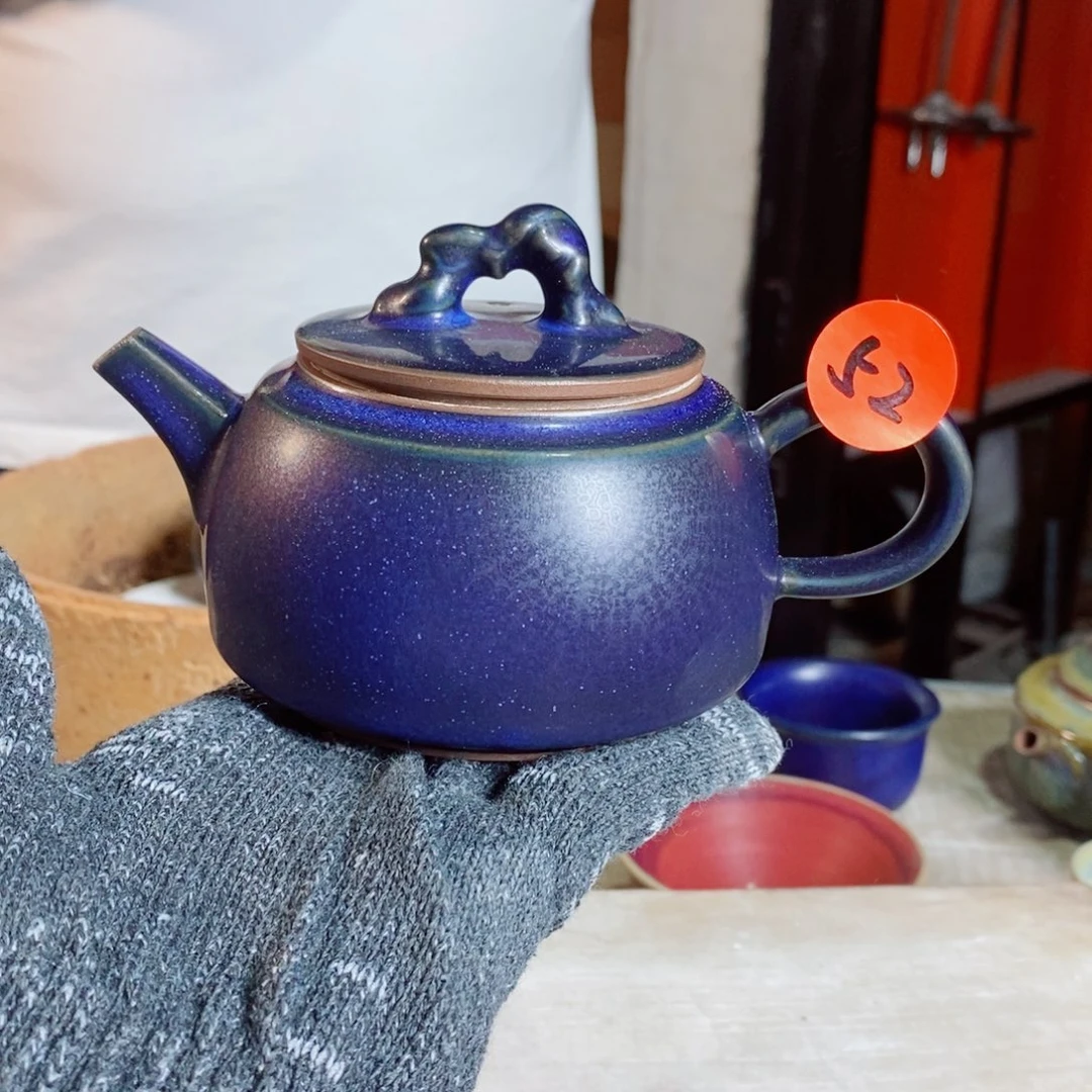 神后钧瓷手工，茶器