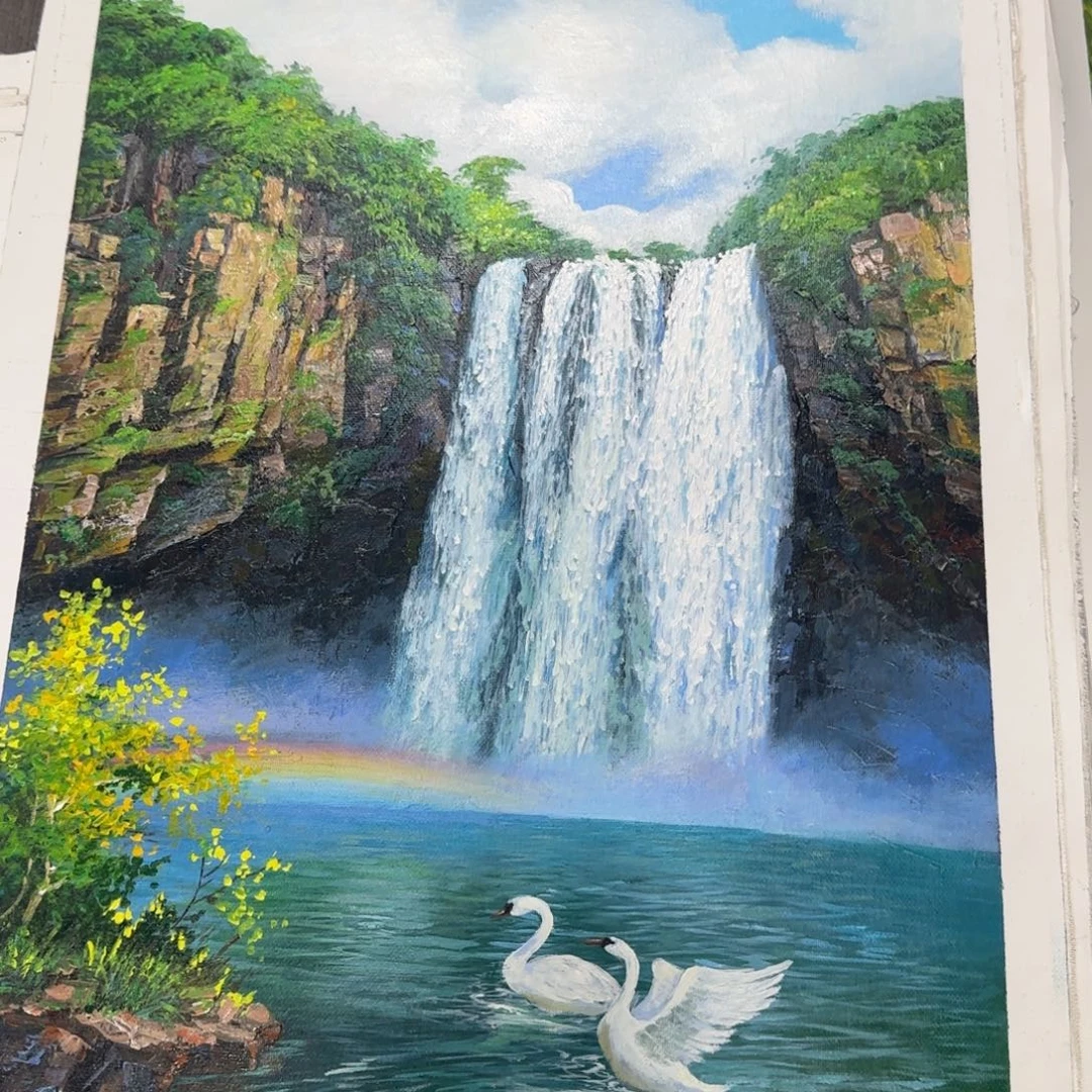 油画加油加油努力加油加油