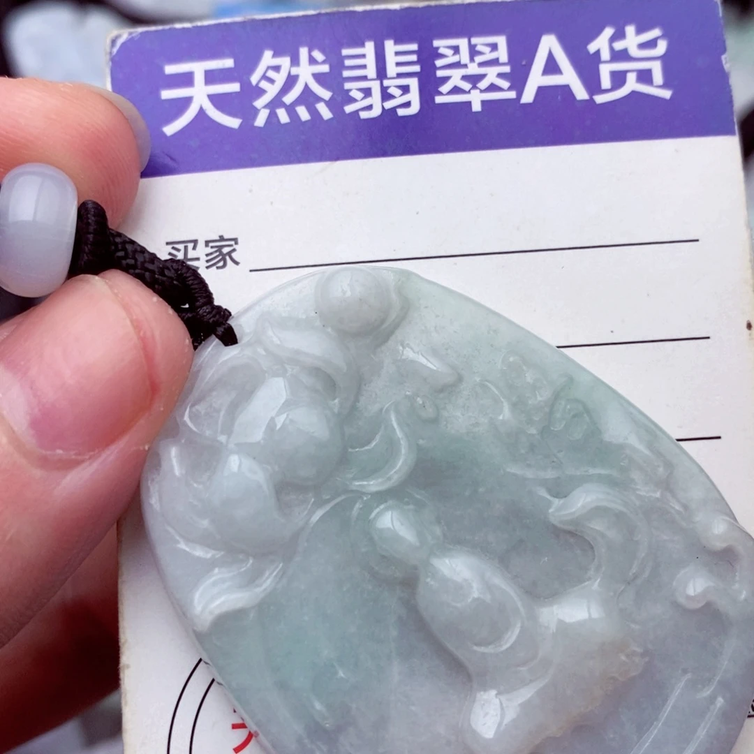 未镶嵌挂件翡翠翡翠