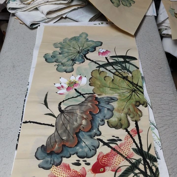 小***子国画国画花鸟花鸟花鸟