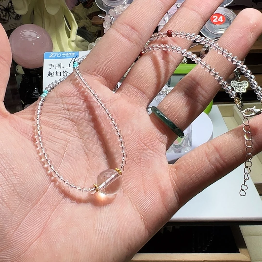 水晶手链未镶嵌水晶项链