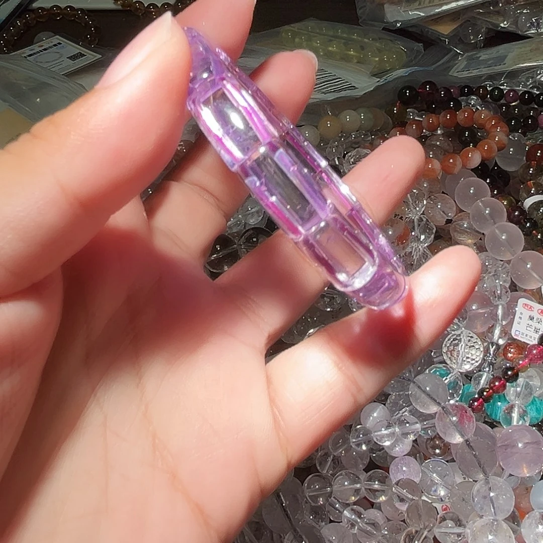 水晶手链未镶嵌玻利维亚紫水晶手牌