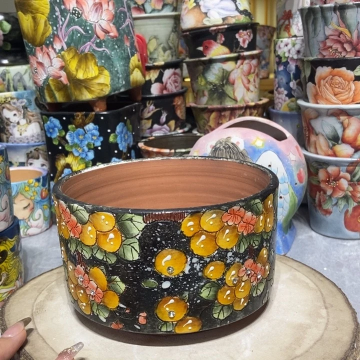 景德镇艺术手绘作品
