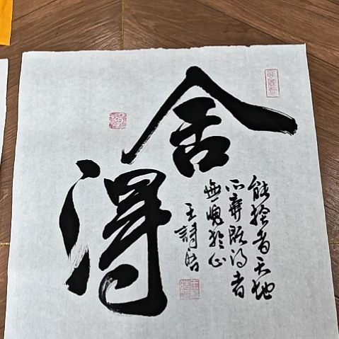 书法舍得王诗皓老师