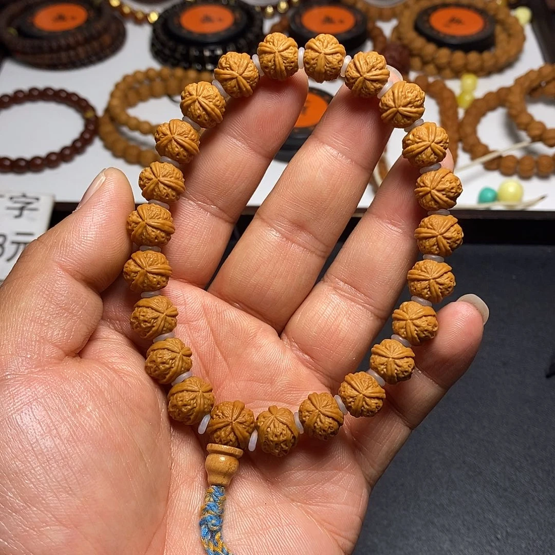 手串猴头核桃全品11-12三棱37号