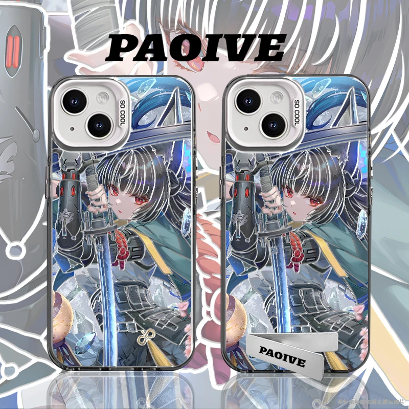 适用苹果华为vivo一加iPhone14小米三星星见雅防摔彩银手机壳