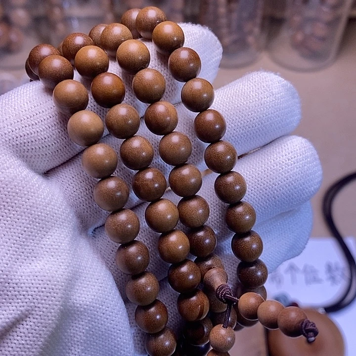 檀香木其他正区印度迈索尔老山檀0.8*108颗