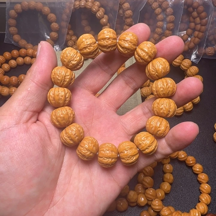猴头核桃手串八棱16