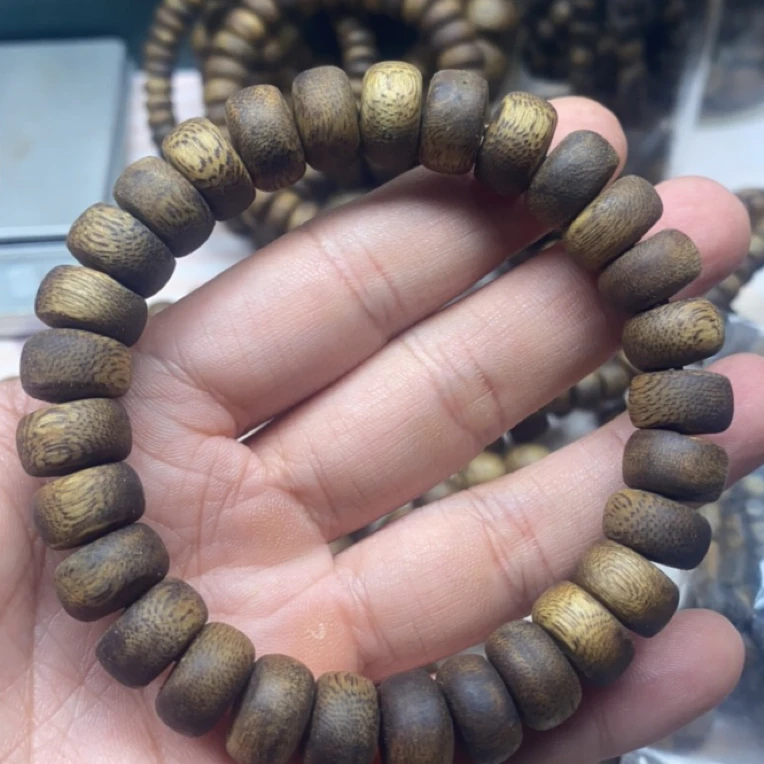 沉香沉香奇楠金沙叶卡1.2单圈14.9克