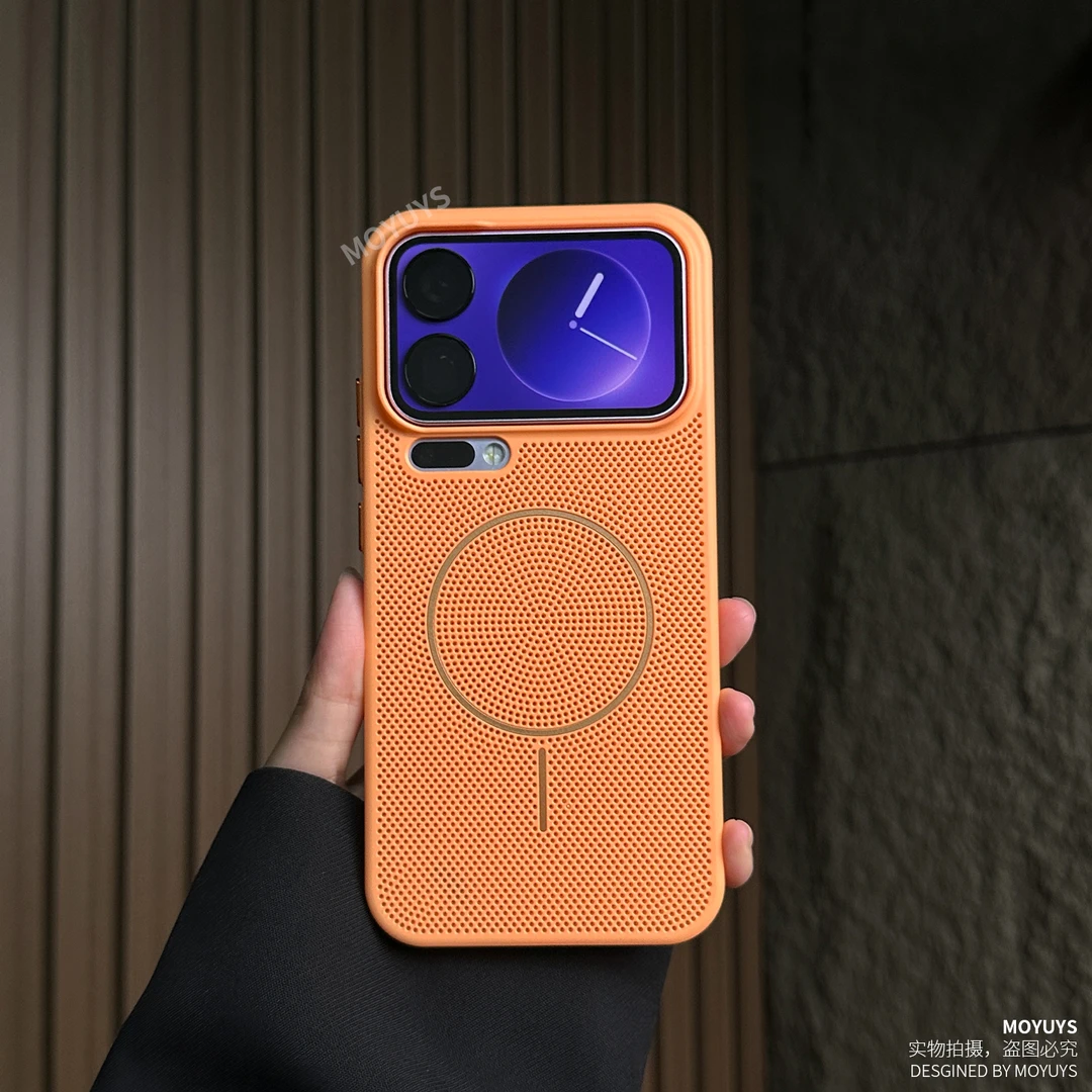 适用小米17promax手机壳17pro磁吸散热17创意15/14超轻薄硬壳pro