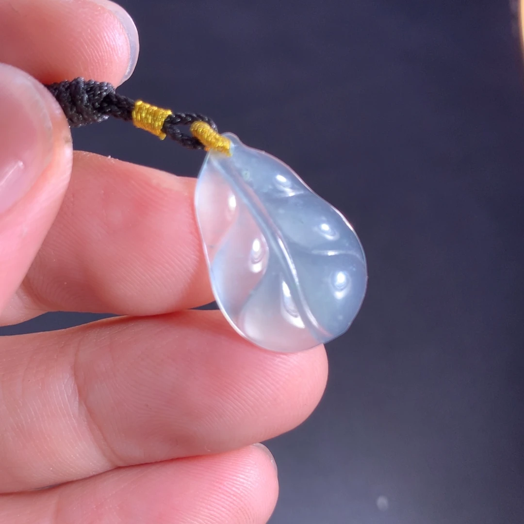 翡翠未镶嵌颈饰天然A货翡翠时尚气质女款吊坠挂坠