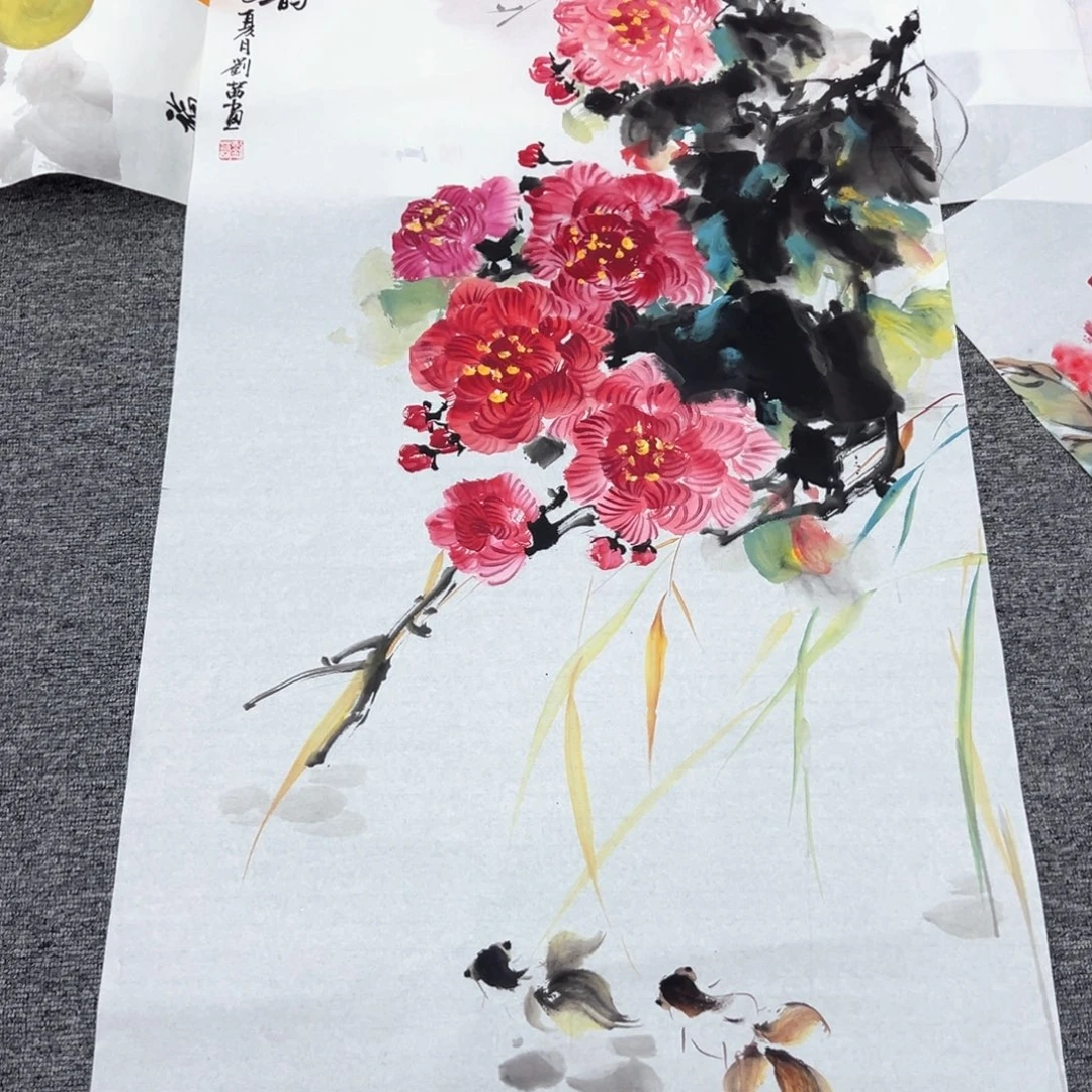 国画国画作品集的艺术品