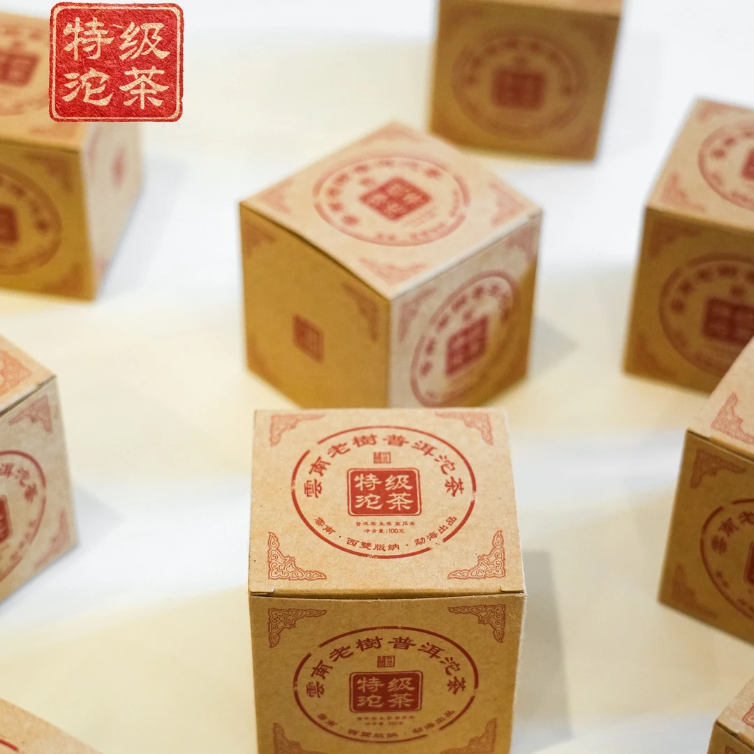 2021年 云南老树沱茶 特级沱茶 生茶100g沱