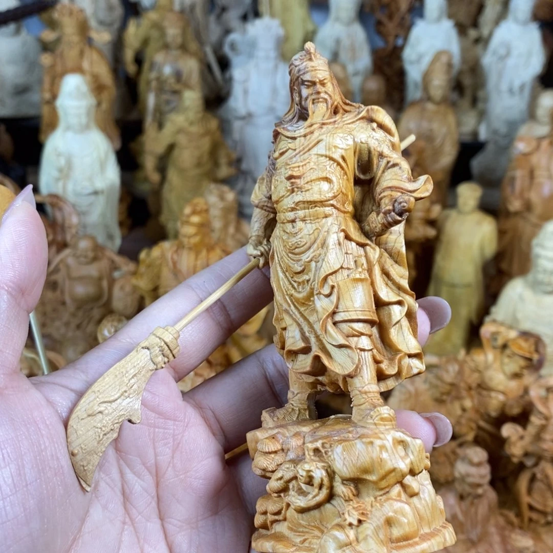 木崖柏12高披风关公