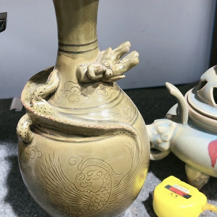 瓦当摆件摆件茶桌茶台陶瓷用****2