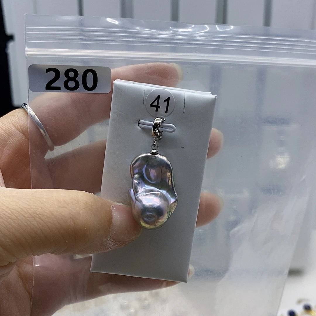 颈饰合金淡水珍珠